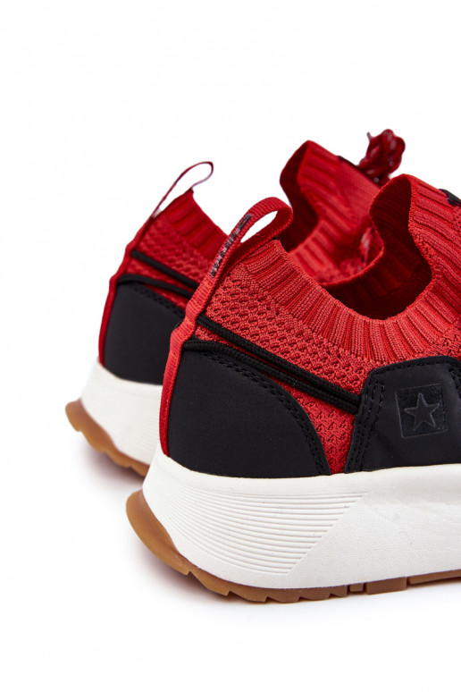 Tem que sercho tênis Big Star KK174013 cor vermelha