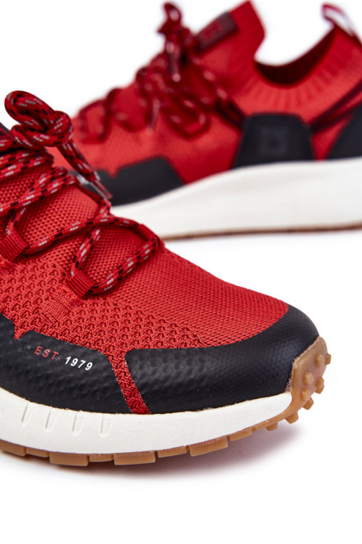 Tem que sercho tênis Big Star KK174013 cor vermelha