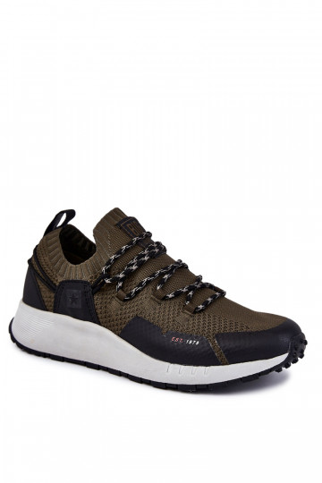 Tênis esportivos masculinos verde-oliva Big Star KK174014