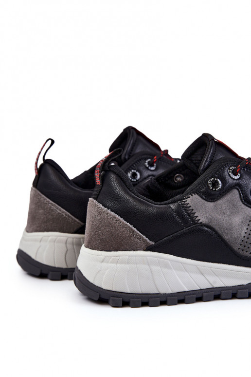 Tem que sercho À modalo clássico tênis Memory Foam Big Star KK174271 cor cinza