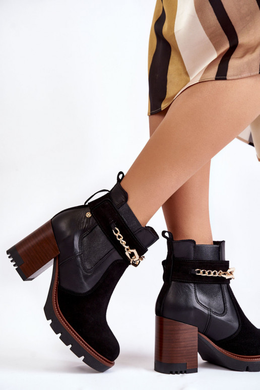 Botas femininas Tem que serciejka 05781-01 cor preta