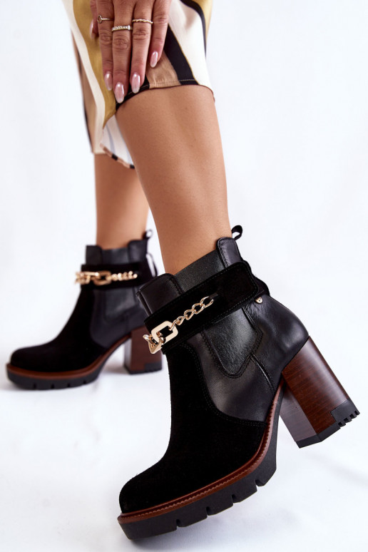 Botas femininas Tem que serciejka 05781-01 cor preta