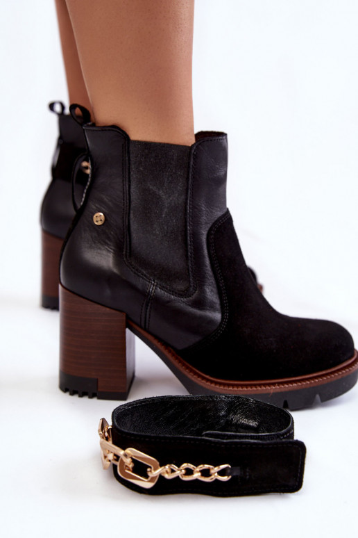 Botas femininas Tem que serciejka 05781-01 cor preta