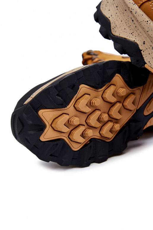 Tem que sercho botas de caminhada aquecimento Cross Jeans KK1R4020C cor marrom Tem que sercho botas de caminhada aquecimento Cross Jeans KK1R4020C cor marrom