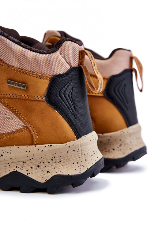 Tem que sercho botas de caminhada aquecimento Cross Jeans KK1R4020C cor marrom Tem que sercho botas de caminhada aquecimento Cross Jeans KK1R4020C cor marrom