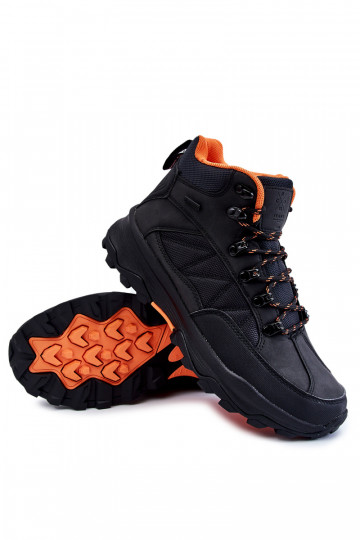 Botas de caminhada masculinas aquecidas Cross Jeans KK1R4018C cor preta 2