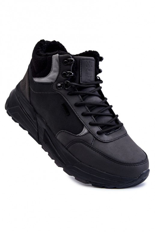 Tem que sercho Botas de caminhada aquecidas Cross Jeans KK1R4031C cor preta Tem que sercho Botas de caminhada aquecidas Cross Jeans KK1R4031C cor preta