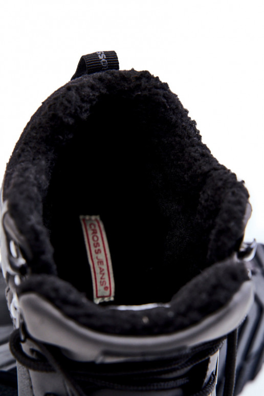 Tem que sercho Botas de caminhada aquecidas Cross Jeans KK1R4031C cor preta Tem que sercho Botas de caminhada aquecidas Cross Jeans KK1R4031C cor preta