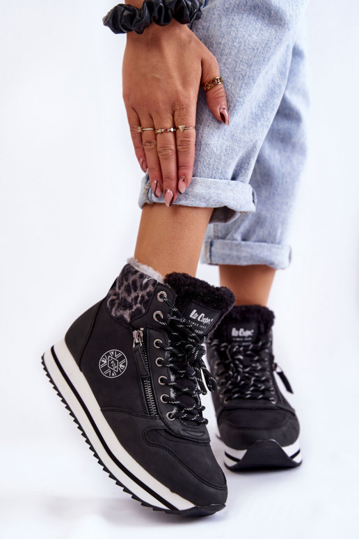 Feminino Botas aquecimento Lee Cooper LCJ-22-31-1448 cor preta Feminino Botas aquecimento Lee Cooper LCJ-22-31-1448 cor preta