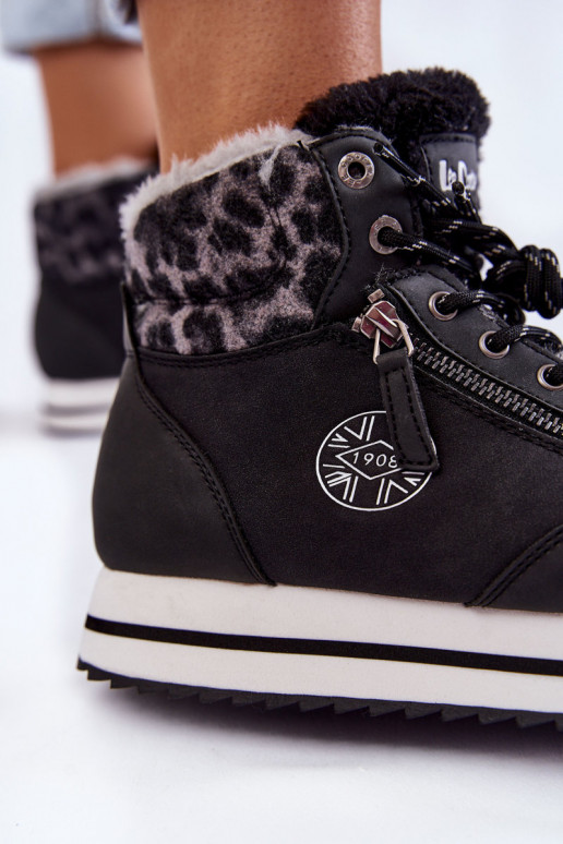 Feminino Botas aquecimento Lee Cooper LCJ-22-31-1448 cor preta Feminino Botas aquecimento Lee Cooper LCJ-22-31-1448 cor preta