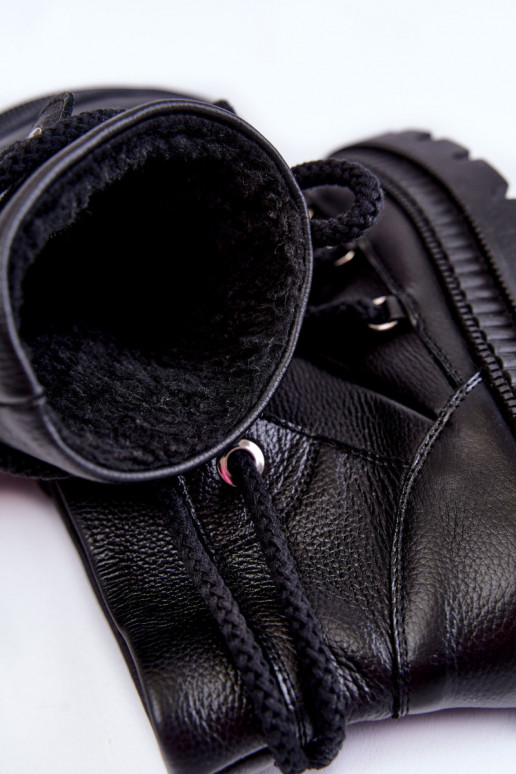 Feminino Elegante Botas Botas de neve cor preta Kallen Feminino Elegante Botas Botas de neve cor preta Kallen