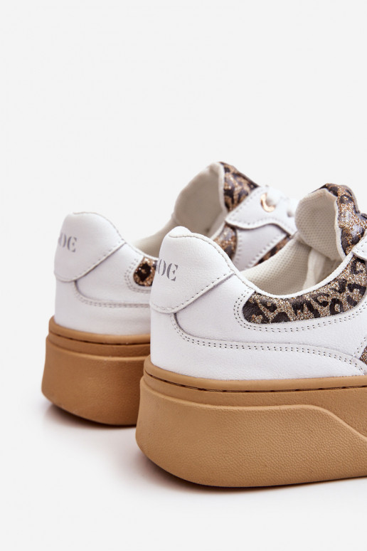 Feminino Tênis confortáveis GOE LL2N4052 Branco-bege Feminino Tênis confortáveis GOE LL2N4052 Branco-bege