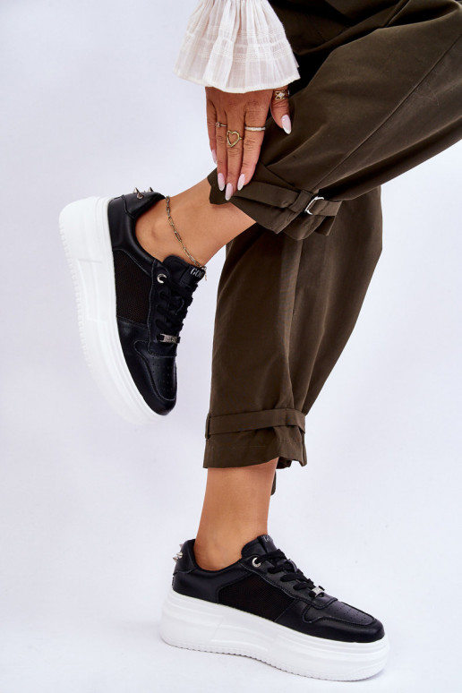 Feminino À modalo clássico tênis GOE LL2N4061 cor preta Feminino À modalo clássico tênis GOE LL2N4061 cor preta