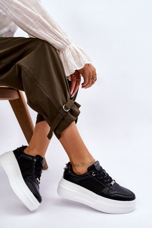 Feminino À modalo clássico tênis GOE LL2N4061 cor preta Feminino À modalo clássico tênis GOE LL2N4061 cor preta