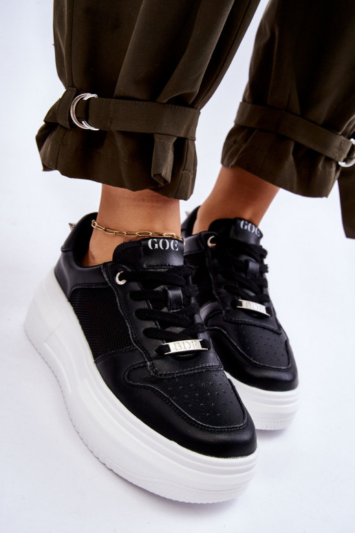 Feminino À modalo clássico tênis GOE LL2N4061 cor preta Feminino À modalo clássico tênis GOE LL2N4061 cor preta