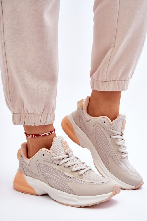 Tênis confortáveis Memory Foam System Big Star LL274336 bege Tênis confortáveis Memory Foam System Big Star LL274336 bege