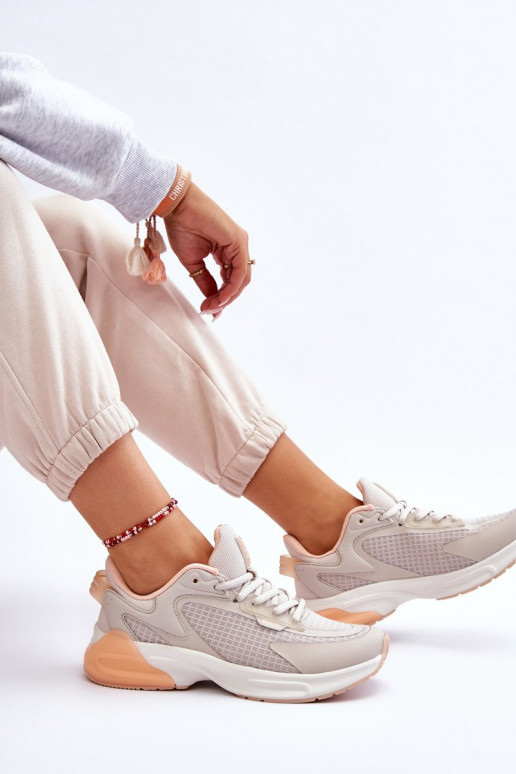 Tênis confortáveis Memory Foam System Big Star LL274336 bege Tênis confortáveis Memory Foam System Big Star LL274336 bege