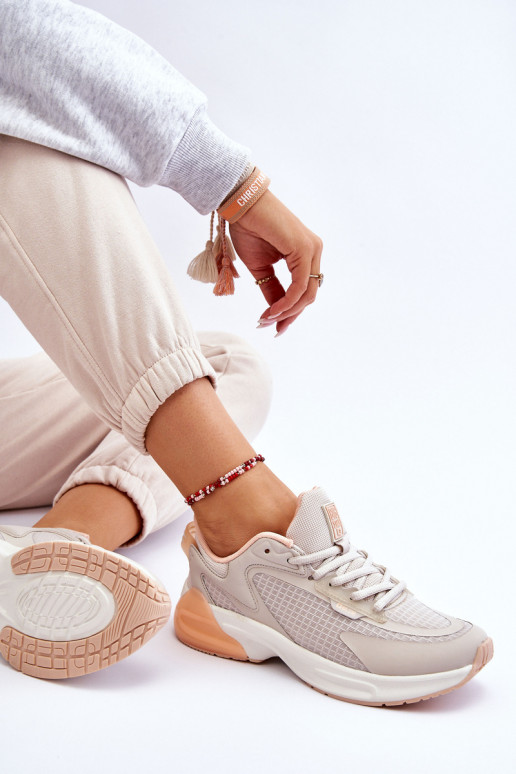 Tênis confortáveis Memory Foam System Big Star LL274336 bege Tênis confortáveis Memory Foam System Big Star LL274336 bege