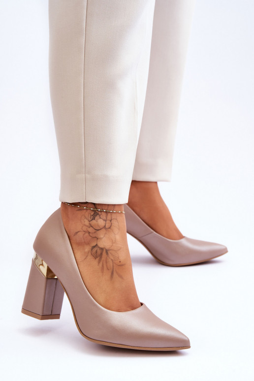 Zazoo 3117 Pele Sapato bege Zazoo 3117 Pele Sapato bege