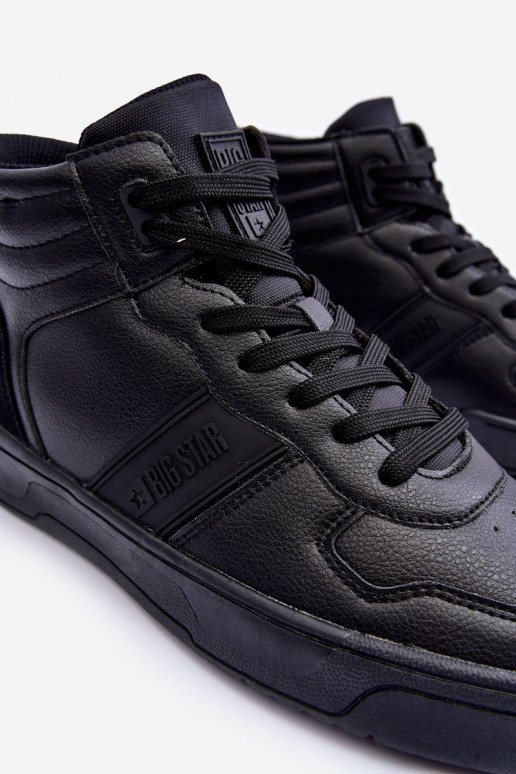 tênis Tem que sercho Memory Foam Big Star KK174135 906 cor preta