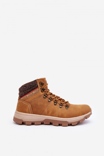 Tem que sercho botas de caminhada Big Star KK174217 cor marrom 2