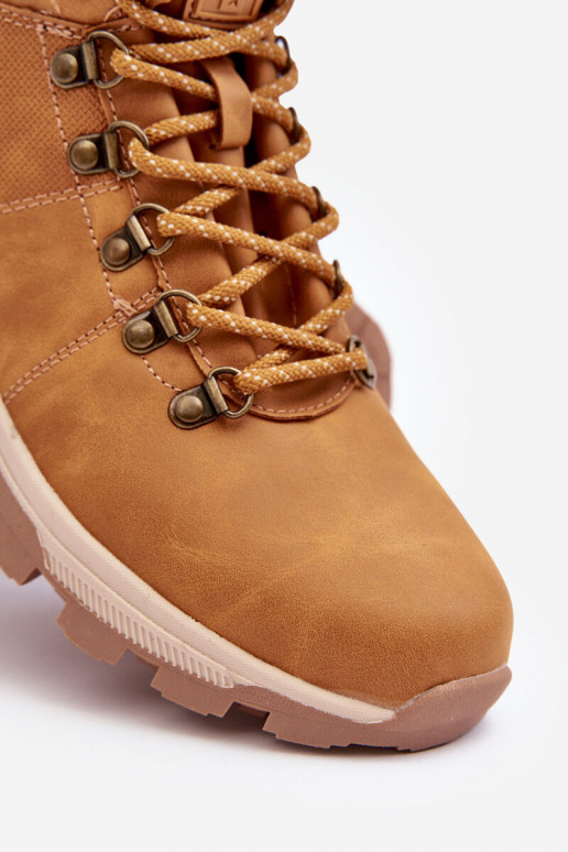 Tem que sercho botas de caminhada Big Star KK174217 cor marrom Tem que sercho botas de caminhada Big Star KK174217 cor marrom