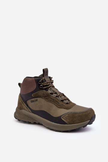 Botas de caminhada masculinas forradas verdes Big Star MM174333