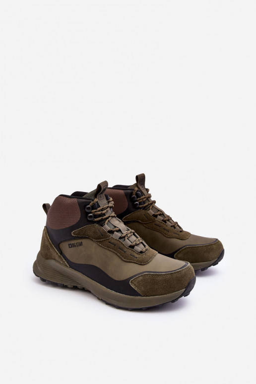 Tem que sercho botas de caminhada aquecimento cor verde Big Star MM174333 Tem que sercho botas de caminhada aquecimento cor verde Big Star MM174333