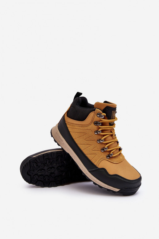 Feminino Botas de caminhada aquecidas cor marrom Big Star MM274479