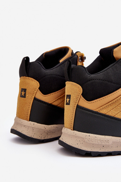 Feminino Botas de caminhada aquecidas cor marrom Big Star MM274479