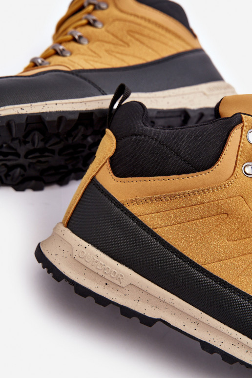 Feminino Botas de caminhada aquecidas cor marrom Big Star MM274479