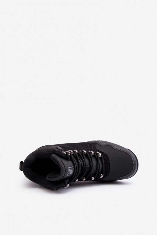 Feminino Botas de caminhada aquecidas cor preta Big Star MM274481 Feminino Botas de caminhada aquecidas cor preta Big Star MM274481