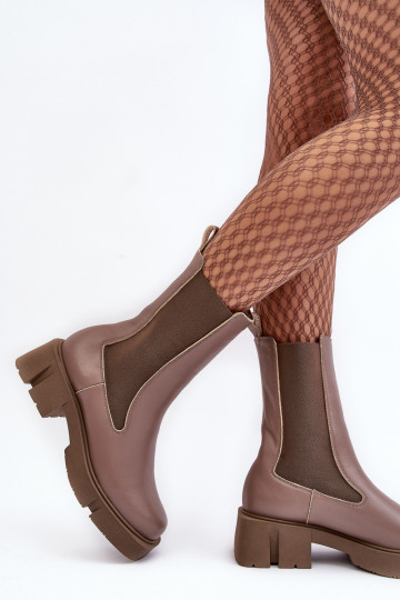 Botas curtas 2693/230 Laura Messi marrons