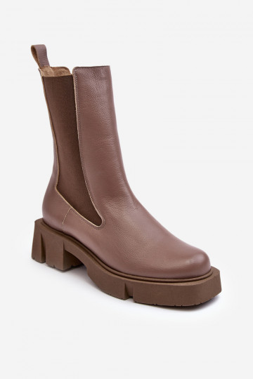 Botas curtas 2693/230 Laura Messi marrons 2