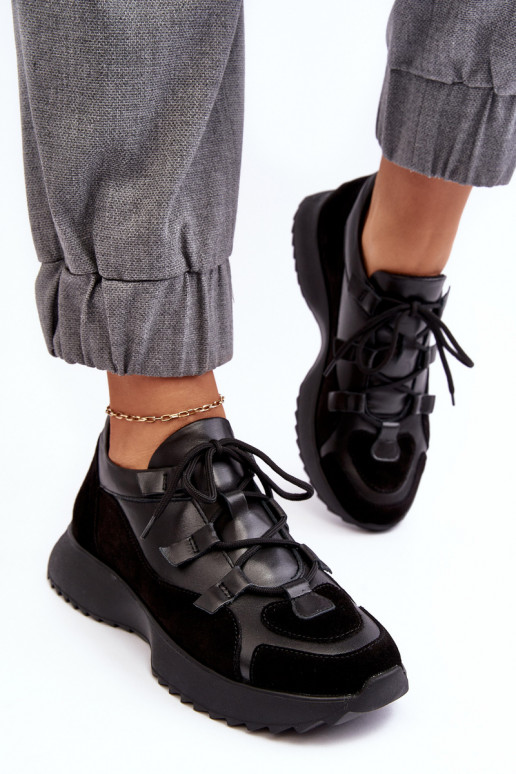 Pele tênis Feminino M01/2 Zazoo cor preta Pele tênis Feminino M01/2 Zazoo cor preta