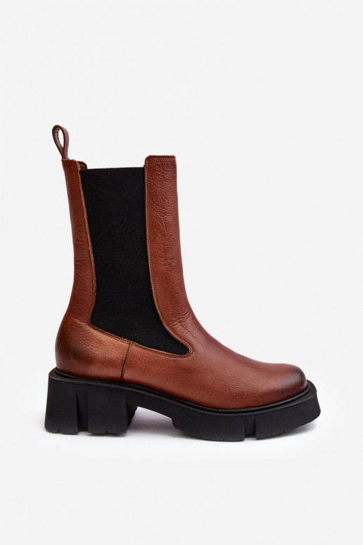 Botas Laura Messi 2693/229 cor marrom