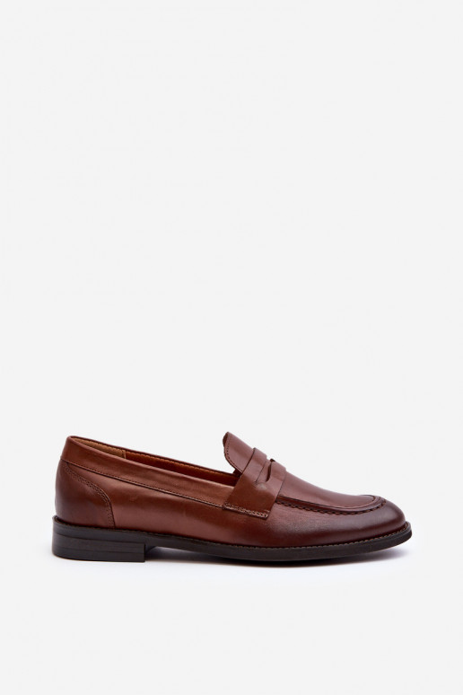 Tem que sercho Pele sapato Mocassins Zazoo 1570/1 cor marrom Tem que sercho Pele sapato Mocassins Zazoo 1570/1 cor marrom
