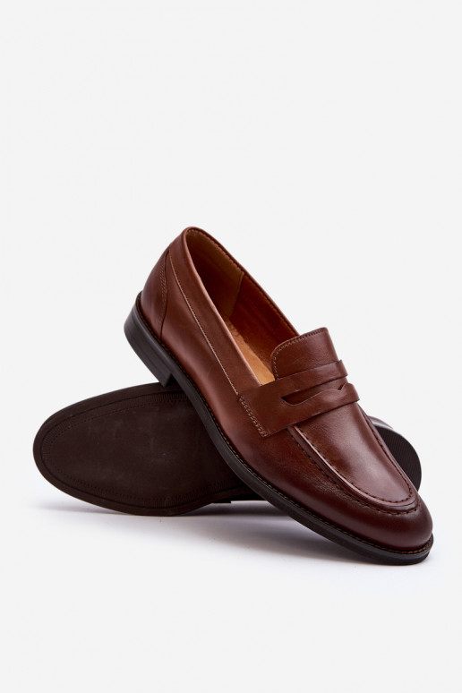 Tem que sercho Pele sapato Mocassins Zazoo 1570/1 cor marrom Tem que sercho Pele sapato Mocassins Zazoo 1570/1 cor marrom