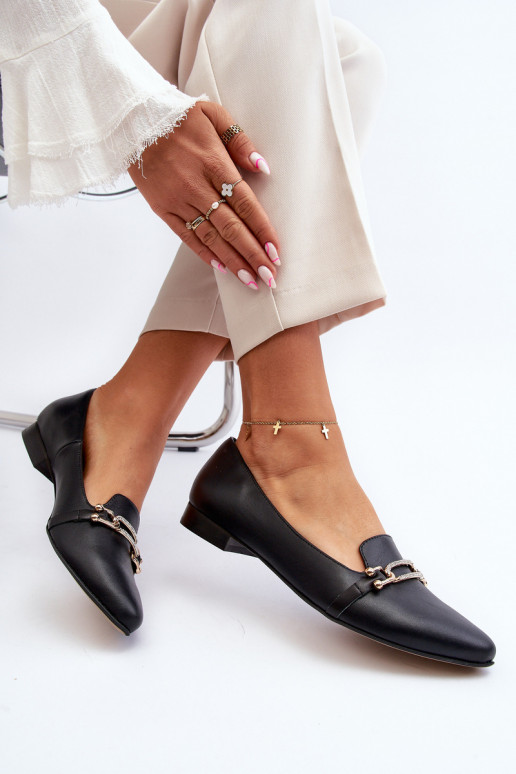 Zazoo 2885 Bailarinas com enfeites cor preta Zazoo 2885 Bailarinas com enfeites cor preta