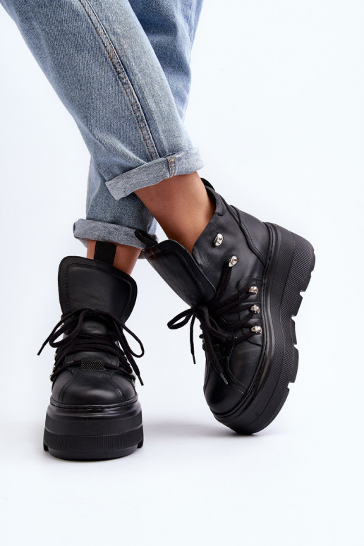 Zazoo 3416 Pele Feminino tênis cor preta Zazoo 3416 Pele Feminino tênis cor preta