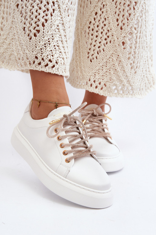 Pele Feminino tênis CheBello 4362 cor branca Pele Feminino tênis CheBello 4362 cor branca