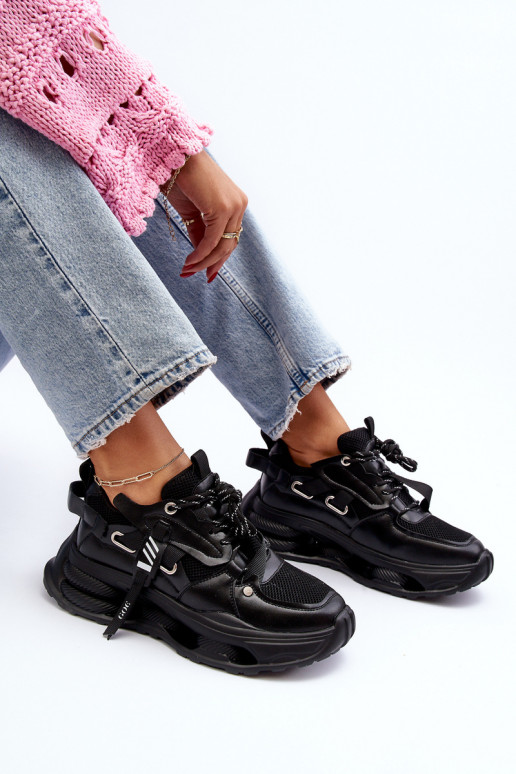 À modalo de tênis Feminino GOE NN2N4040 cor preta À modalo de tênis Feminino GOE NN2N4040 cor preta