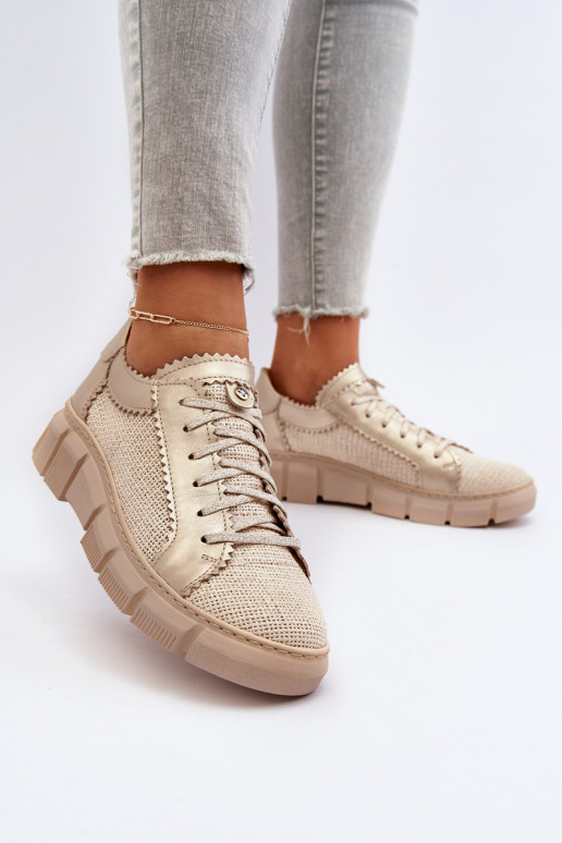 Feminino Pele sapato Tem que serciejka 05850-22 cor de marfim Feminino Pele sapato Tem que serciejka 05850-22 cor de marfim