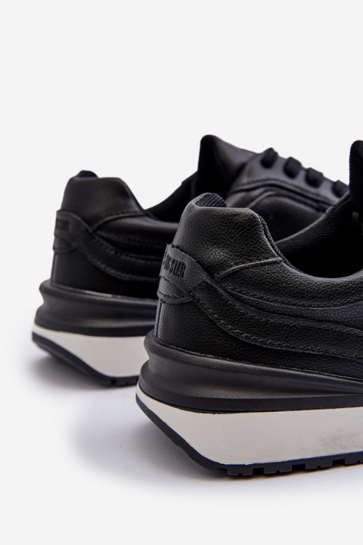 À modalo de tênis Tem que sercho Pele BIG STAR NN174287 cor preta