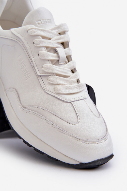 À modalo de tênis Tem que sercho Pele BIG STAR NN174288 cor branca