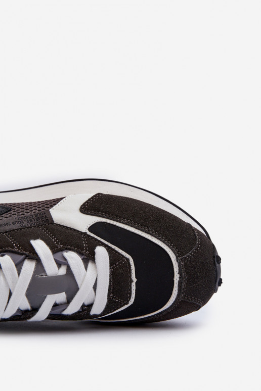 tênis À modalo de tênis Tem que sercho Memory Foam System Big Star NN174347 cor preta