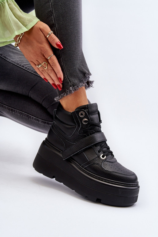 Zazoo 3450 Pele À modalo de tênis Feminino cor preta Zazoo 3450 Pele À modalo de tênis Feminino cor preta