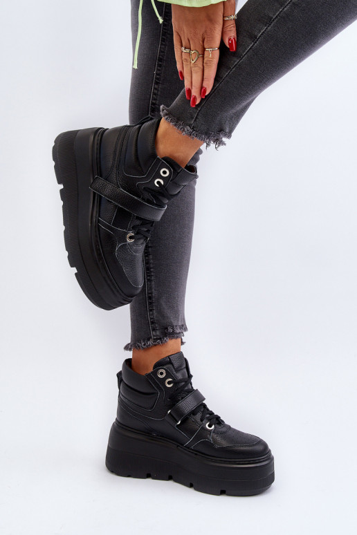 Zazoo 3450 Pele À modalo de tênis Feminino cor preta Zazoo 3450 Pele À modalo de tênis Feminino cor preta