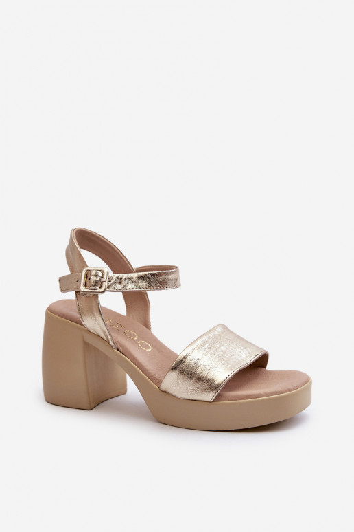 Zazoo 40386 Feminino Sandálias femininas Klocke cor dourada Zazoo 40386 Feminino Sandálias femininas Klocke cor dourada