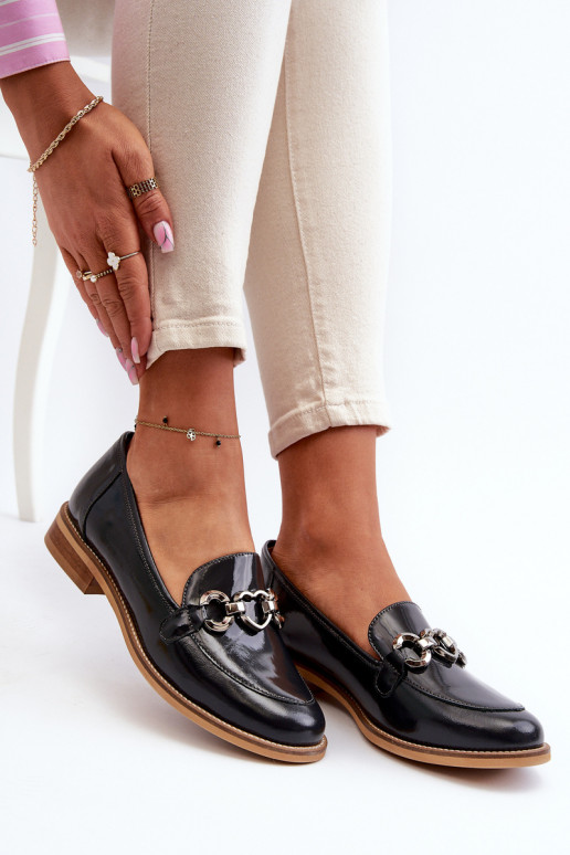 Pele Feminino Mocassins lacados Laura Messi 2760 azul escuro Pele Feminino Mocassins lacados Laura Messi 2760 azul escuro